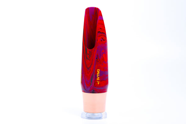Dallas Jazz Tenor Lava Marble with Copper Ring - MACSAX MOUTHPIECES