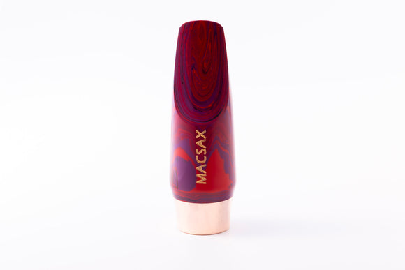 Lily Classical Soprano Mouthpiece Lava with Copper Ring