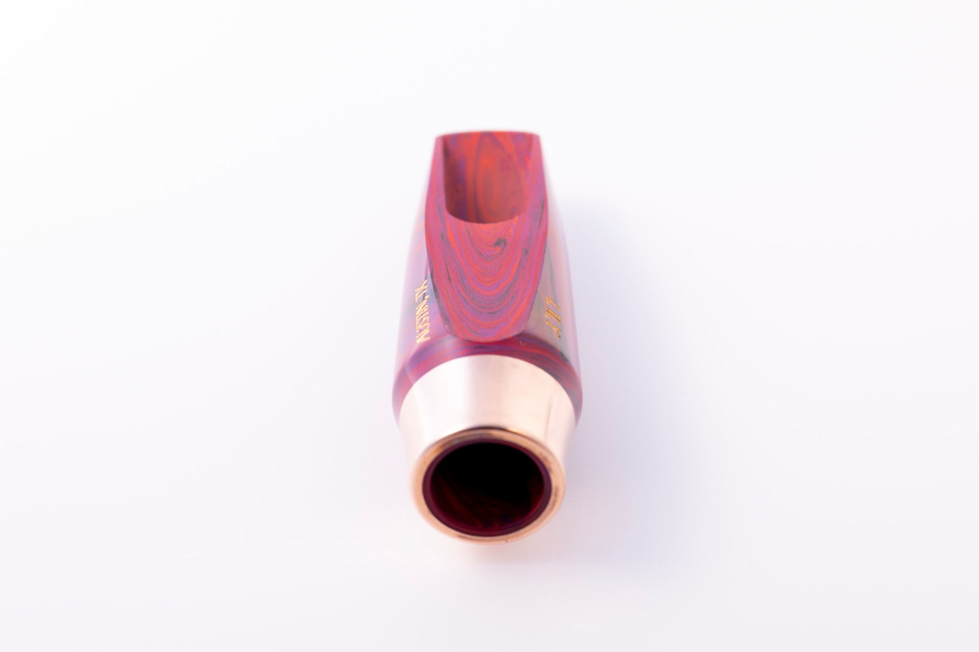 Lily Classical Soprano Mouthpiece Lava with Copper Ring