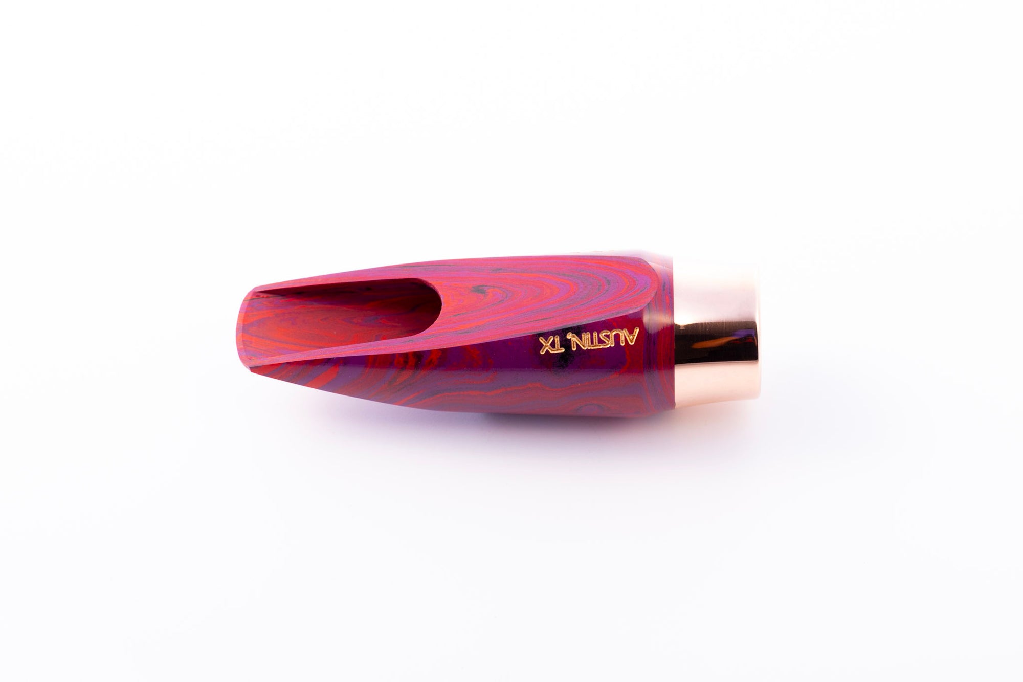 Lily Classical Soprano Mouthpiece Lava with Copper Ring