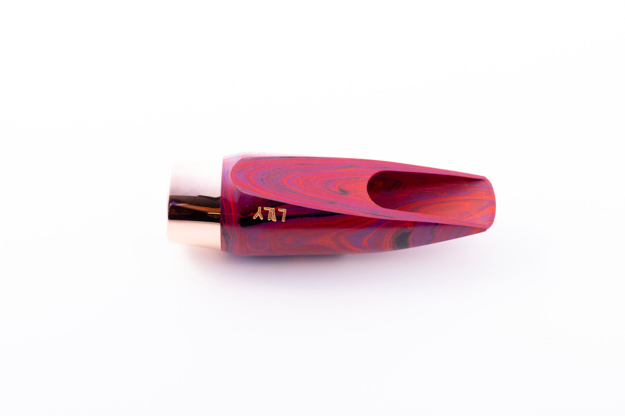 Lily Classical Soprano Mouthpiece Lava with Copper Ring