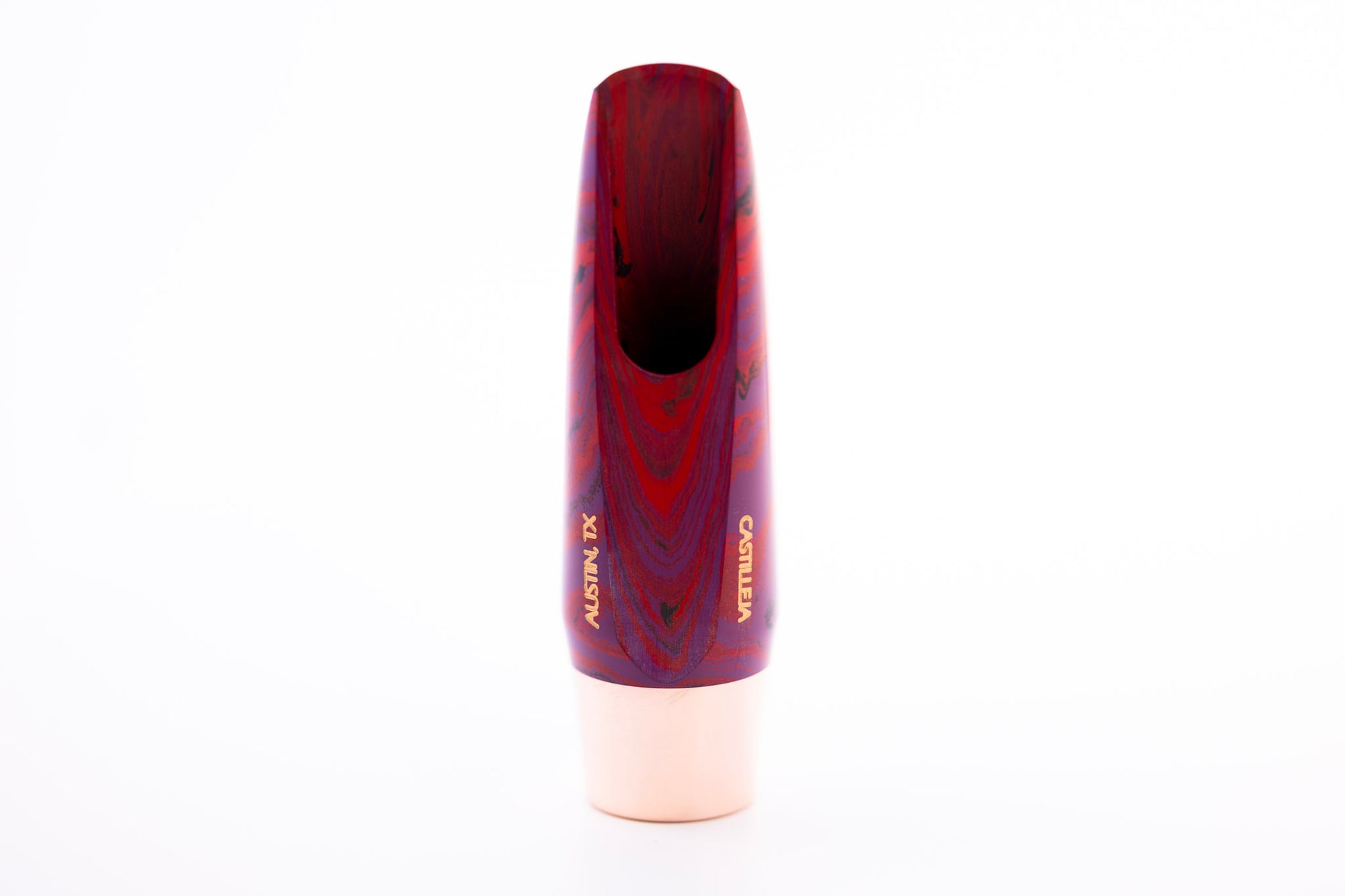 Castilleja Marbled Classical Alto Mouthpiece with Copper Ring