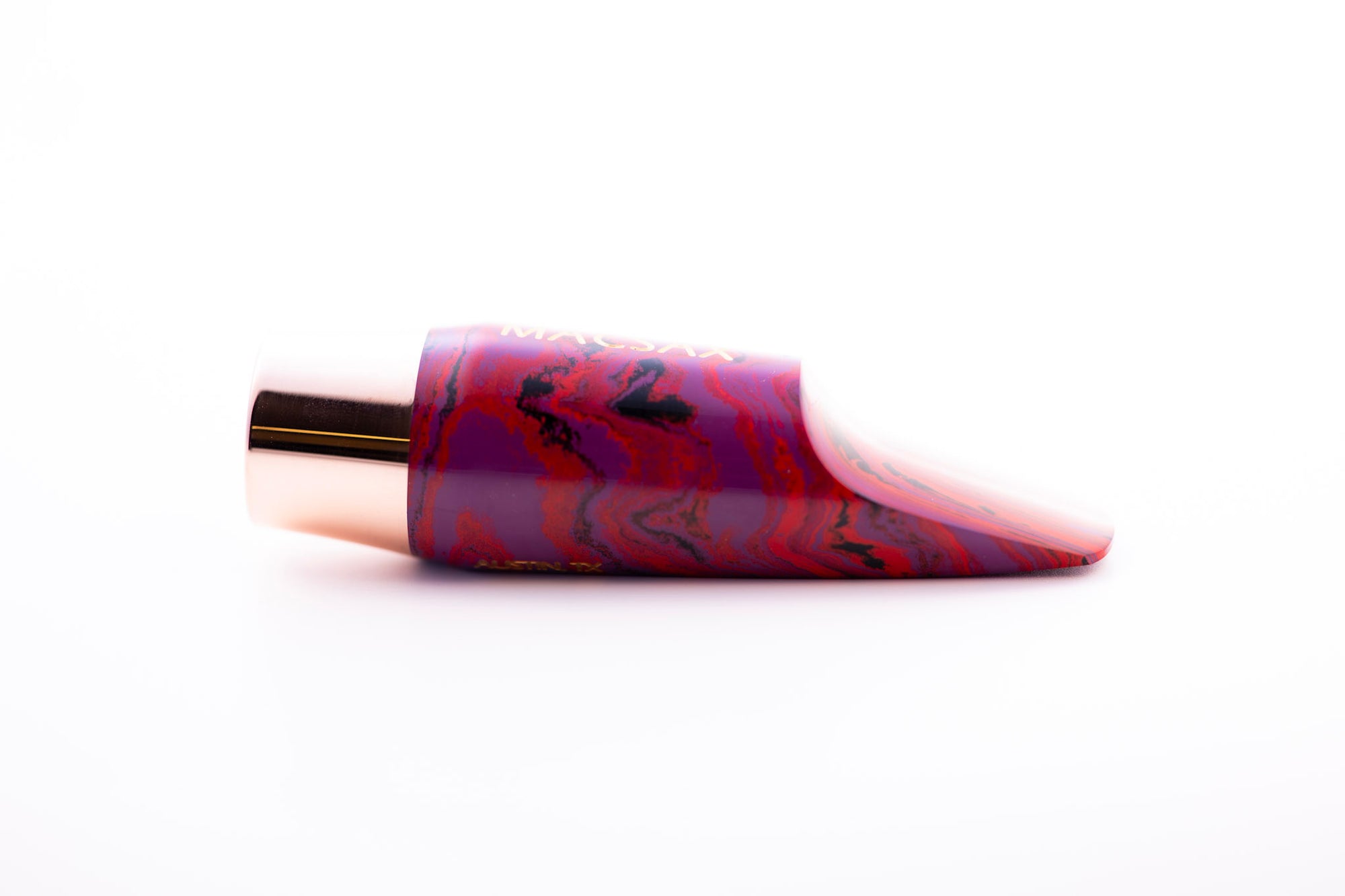 Castilleja Marbled Classical Alto Mouthpiece with Copper Ring