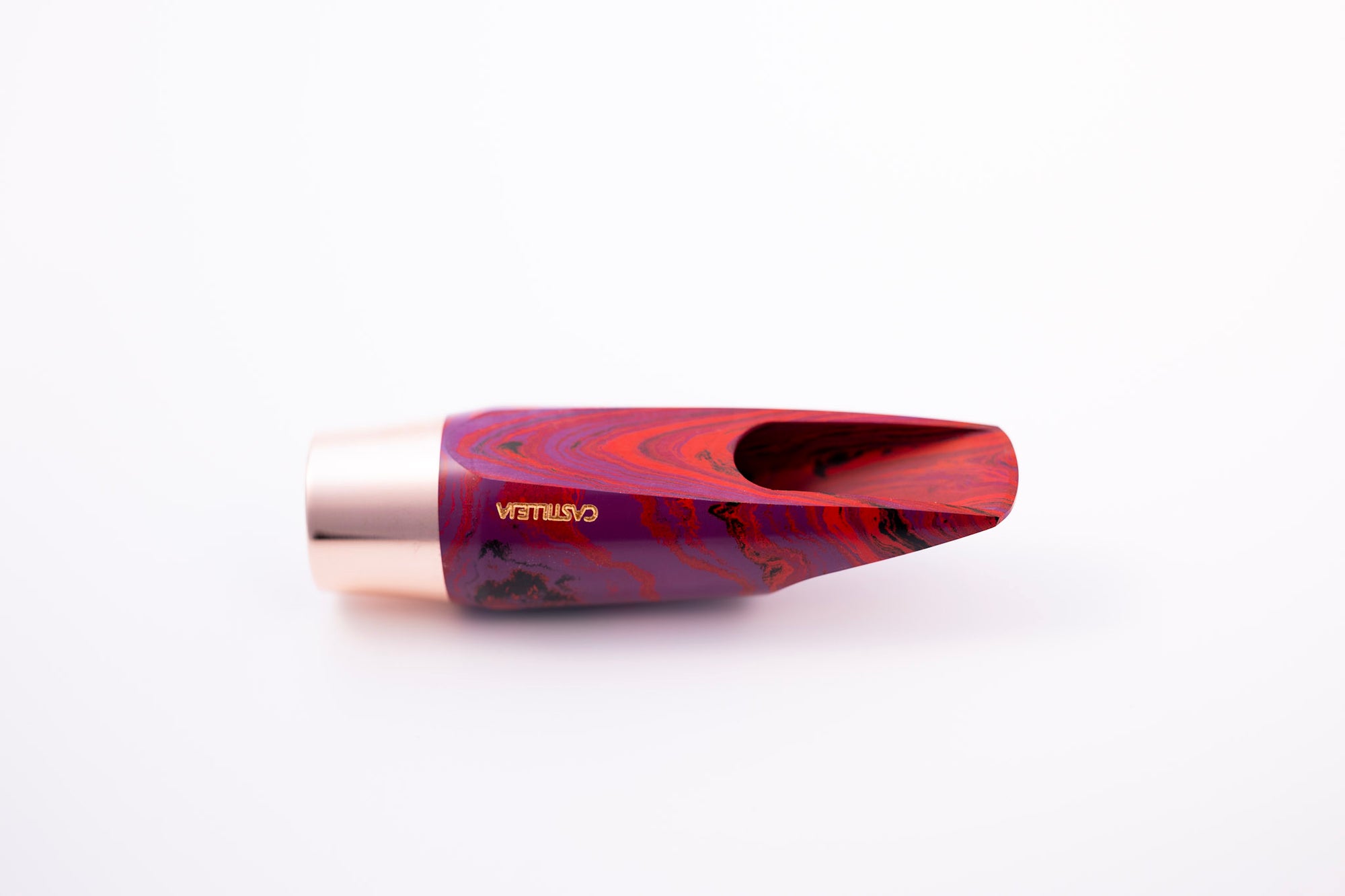 Castilleja Marbled Classical Alto Mouthpiece with Copper Ring