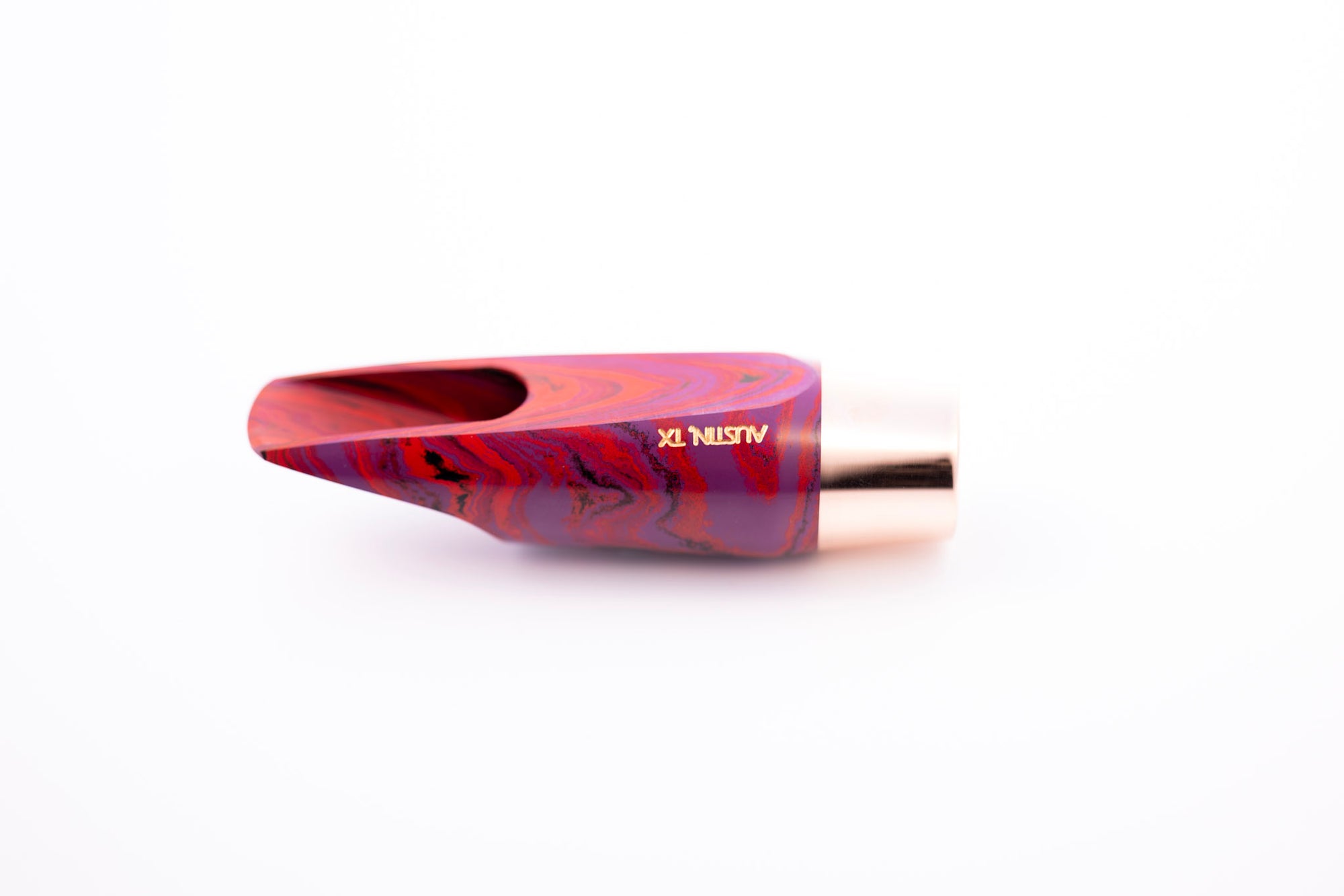 Castilleja Marbled Classical Alto Mouthpiece with Copper Ring
