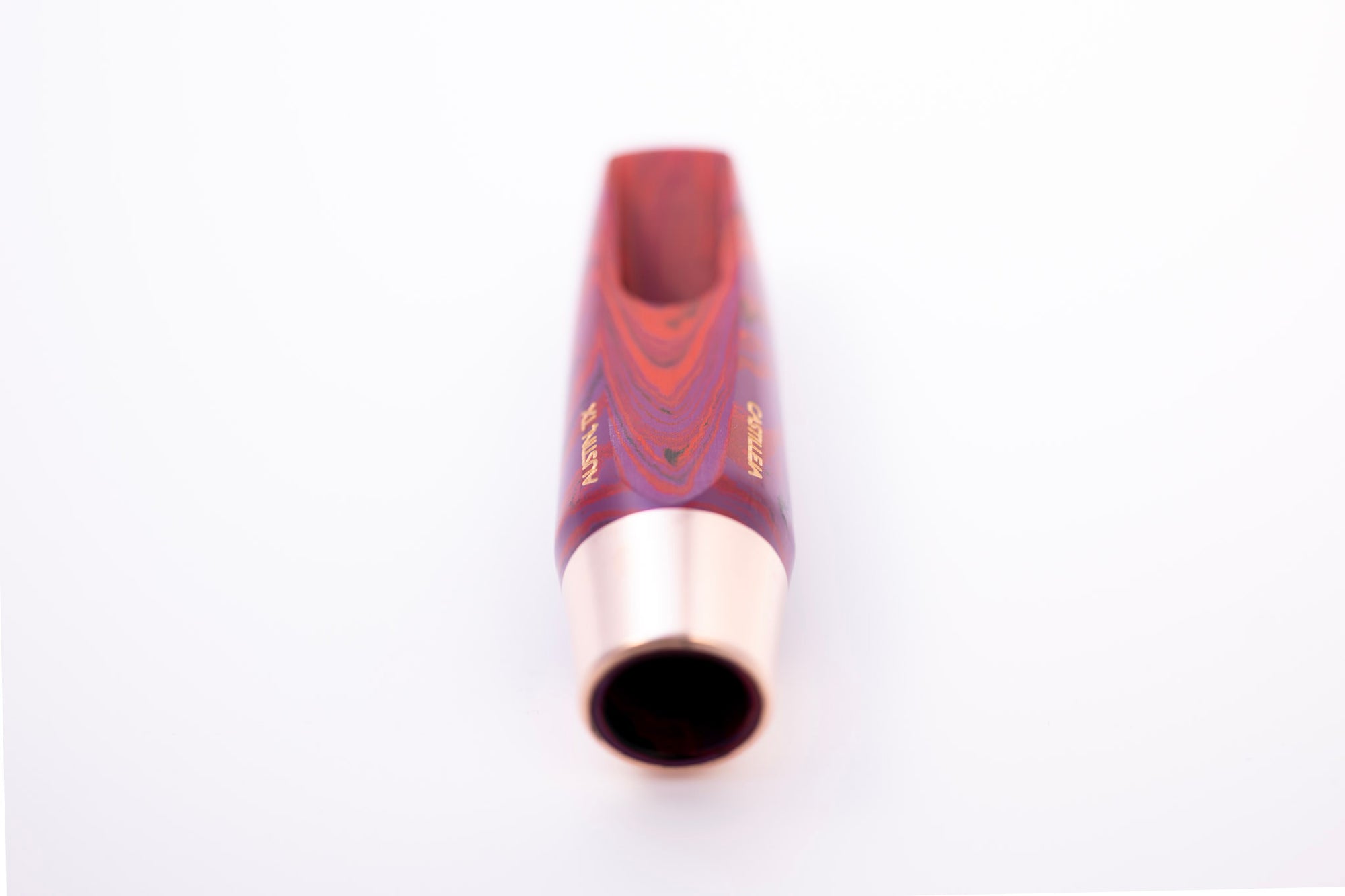 Castilleja Marbled Classical Alto Mouthpiece with Copper Ring
